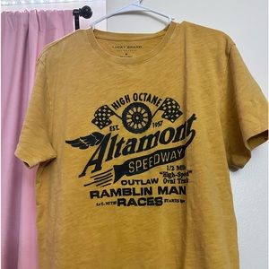 YELLOW L TEE